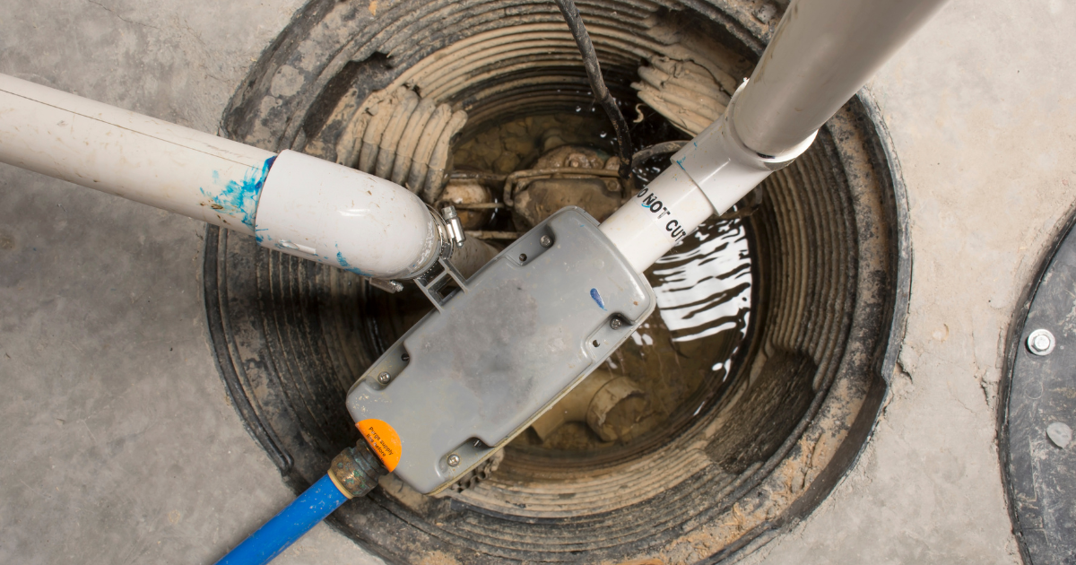 cleaning sump pump